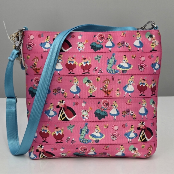 NWT HARVEYS SEATBELT ALICE IN WONDERLAND CROSSBODY BAG - Picture 6 of 6